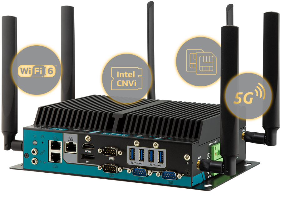 Fanless Rugged Controller with 11th Gen. Intel® Core™ i Processor