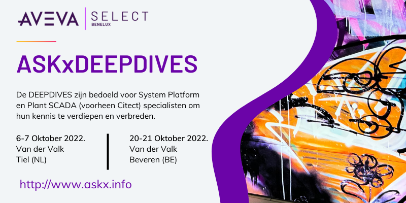 AVEVA Select Benelux presenteert ASKxDEEPDIVES 2022