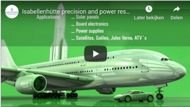 Isabellenhütte precision and power resistors