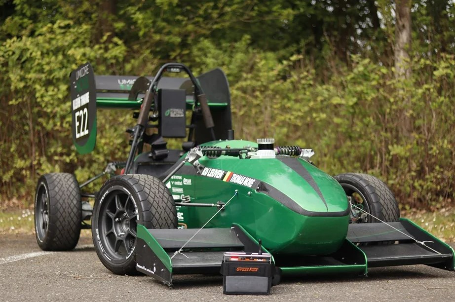 Formula Electric Belgium uses Nijkerk Electronic display and safety components
