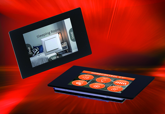 Smart touch displays in miniature format