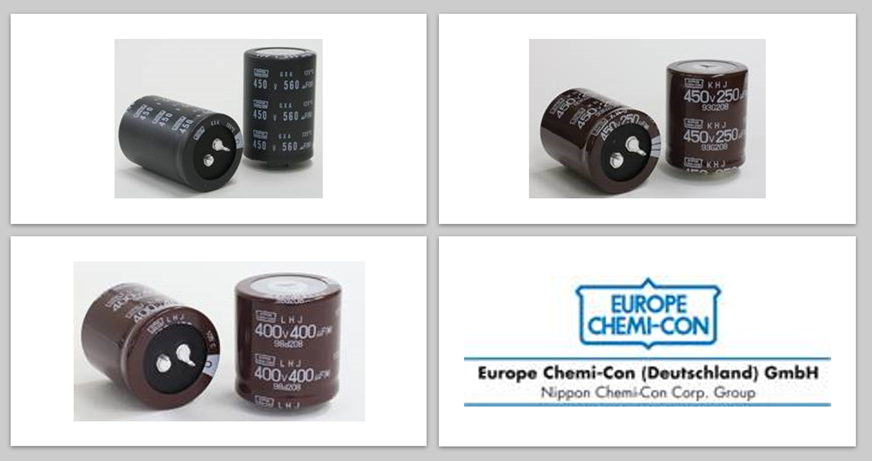 Introduction of new series Snap-in type Aluminum Electrolytic Capacitors.