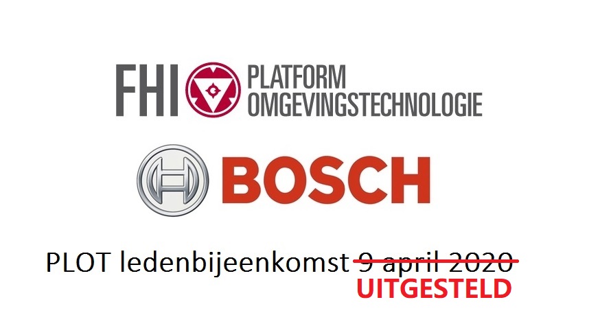 9 april 2020 - PLOT-ledenbijeenkomst Bosch Security Systems