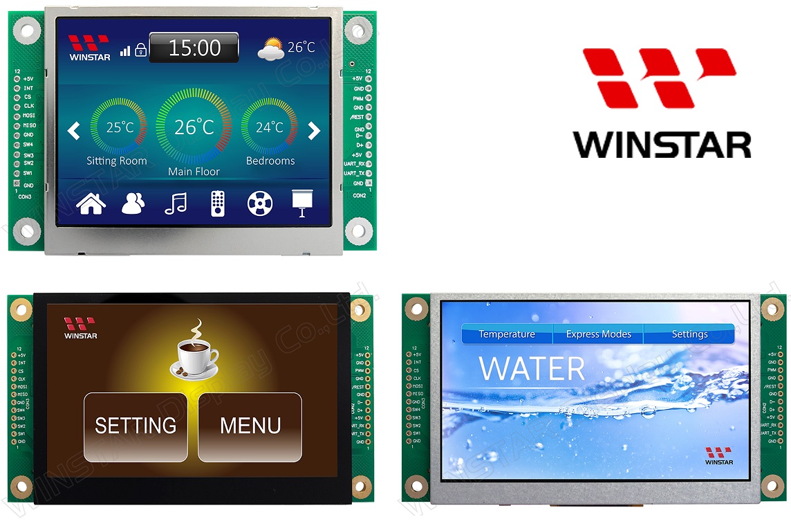 Winstar Entry level UART TFT Display Introduction