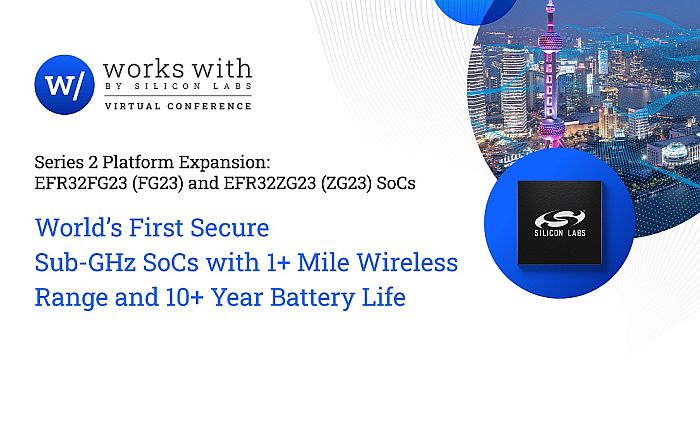 World's First Secure Sub-GHz SoCs With 1+ Mile Wireless Range And 10+ Year Battery Life