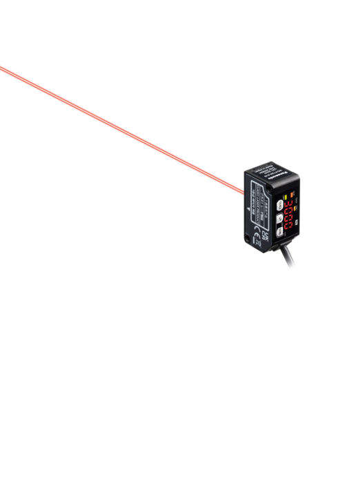 Pinpoint detection with the HG-F laser distance sensor