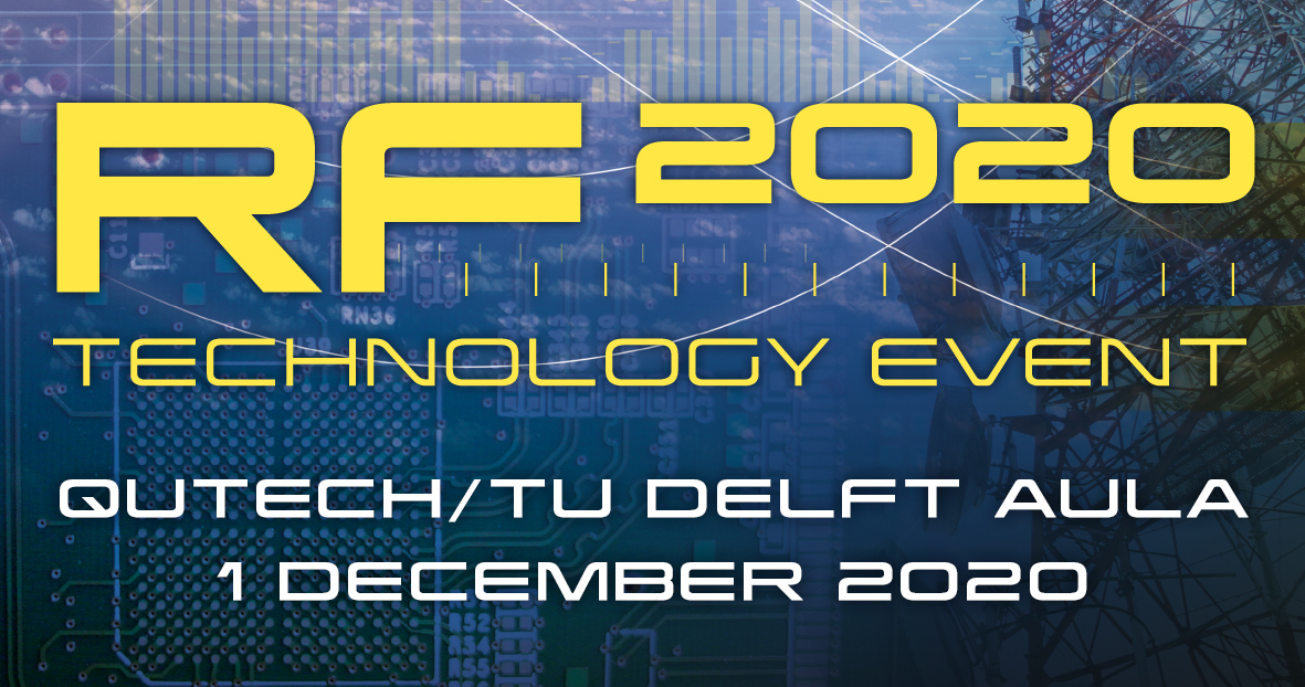 RF Technology event 2020 verplaatst naar 1 december