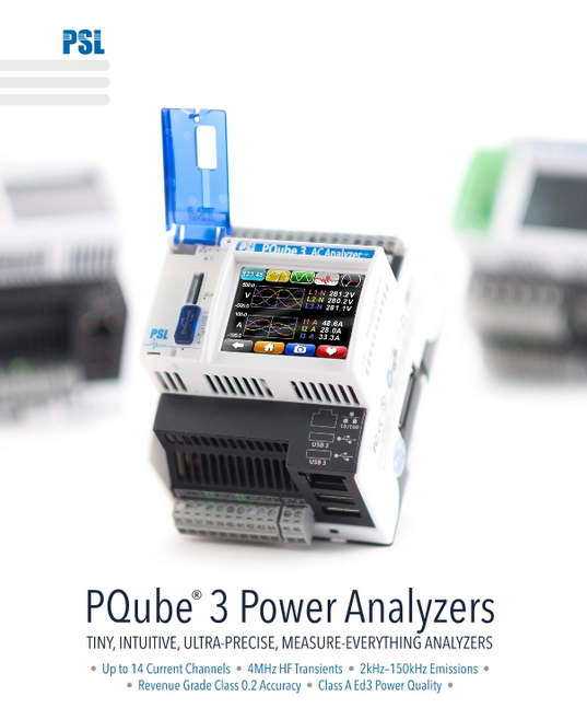 PQube 3 Power Quality Monitors