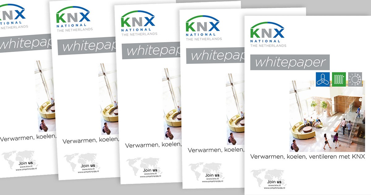 Speciale whitepaper over toepassing KNX in HVAC-installaties