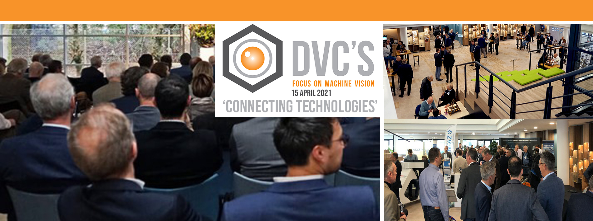 Save the date: 15 april 2021 Focus on Machine Vision