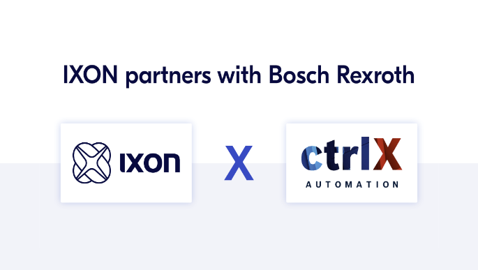 IXON partners with Bosch Rexroth for their Open Automation System