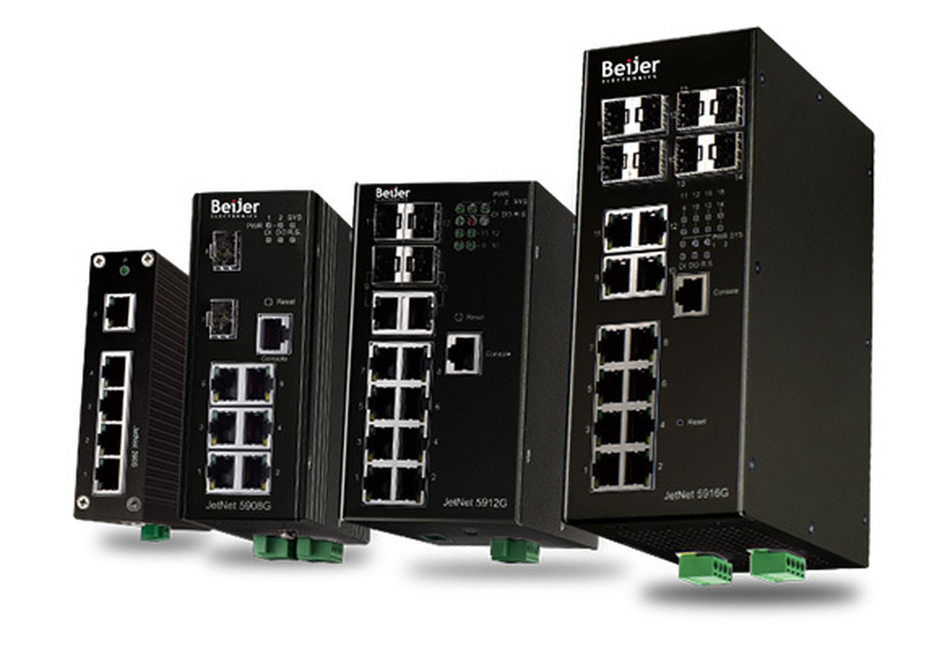 Newly developed DNV approved JetNet 3900/5900 series of industrial Ethernet switches