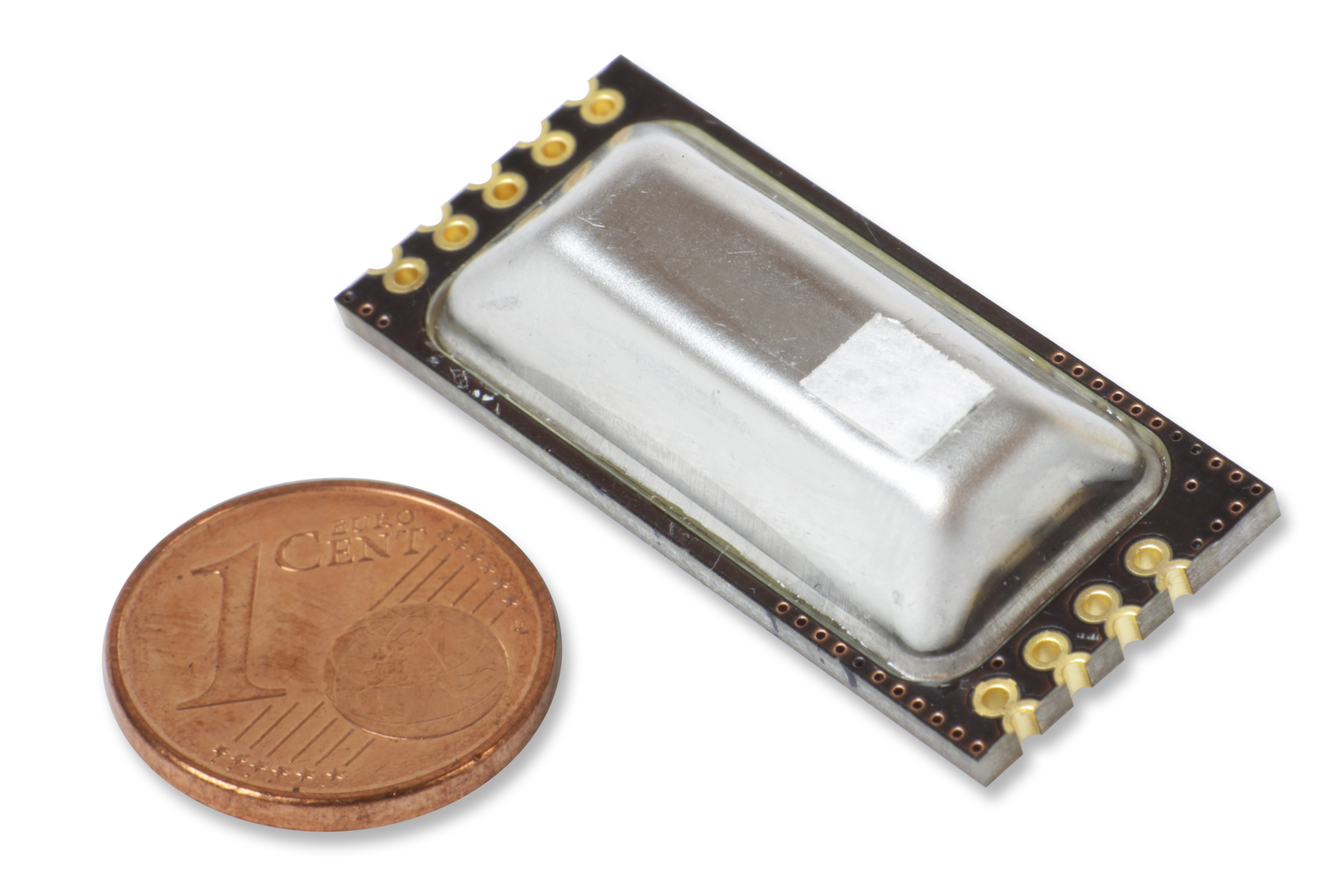 Miniatuur sensor voor CO2, Temperatuur en Barometrische druk.