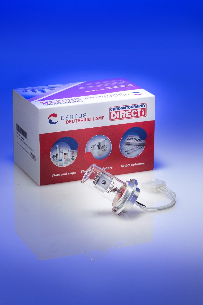 Reduceer uw kosten met de Deuteriumlampen van Chromatography Direct
