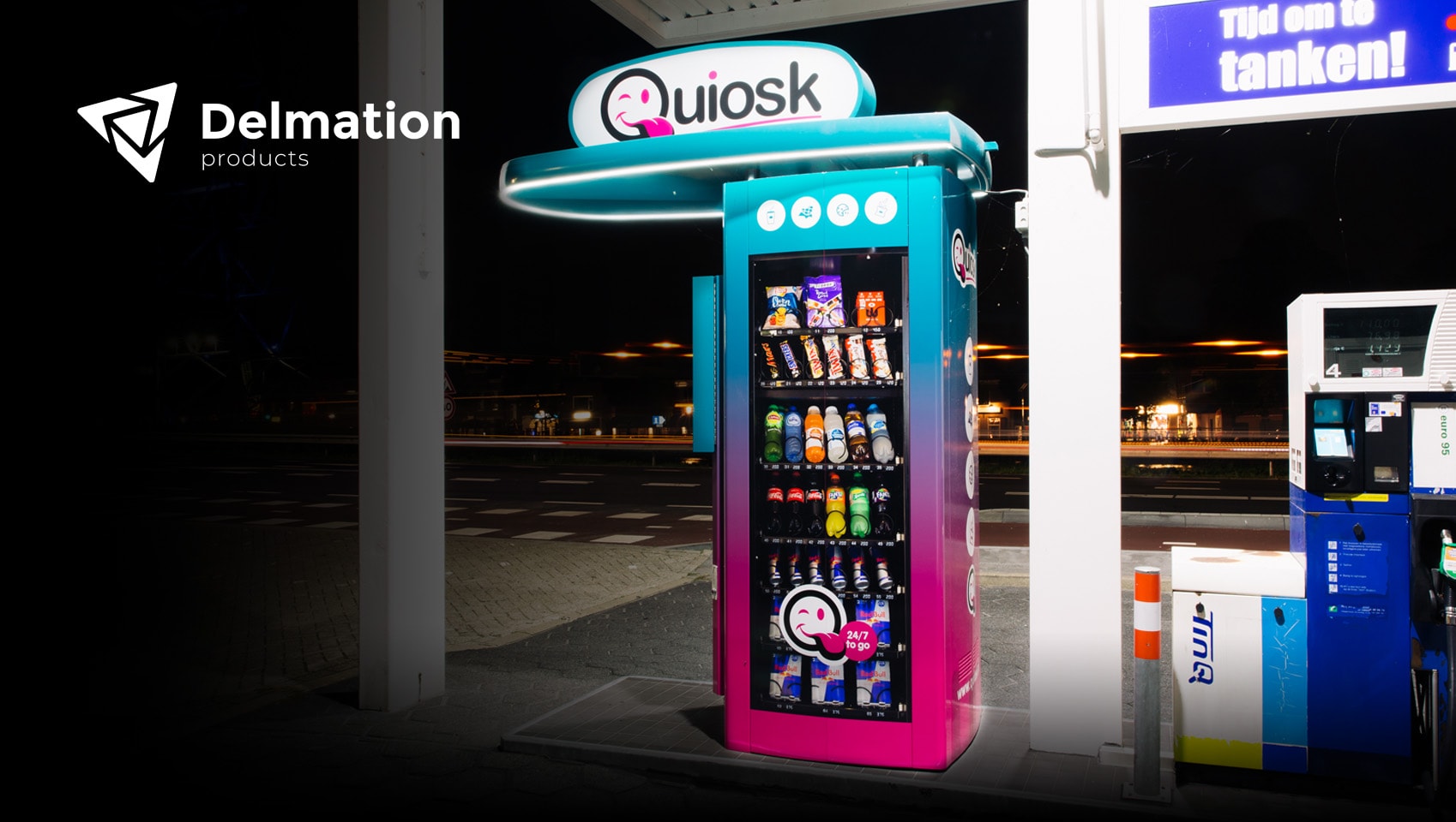Connectiviteit cruciaal voor innovatieve vending machine van Quiosk