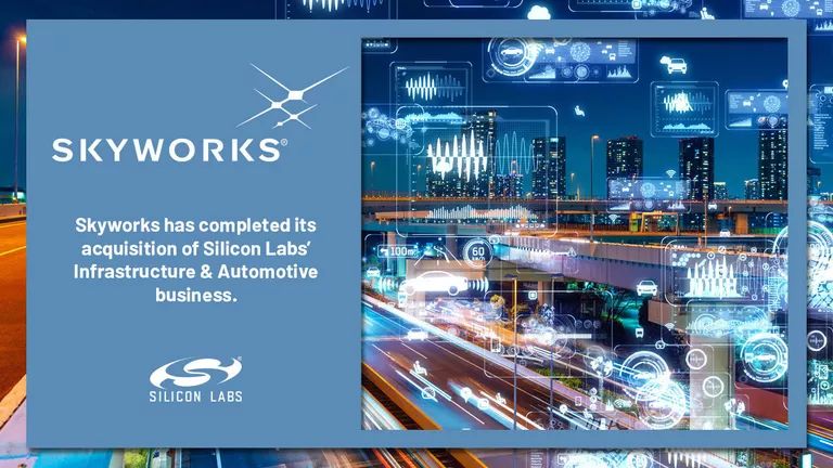Alcom blijft uw distributeur voor Infrastructure en Automotive-producten via Skyworks Inc.