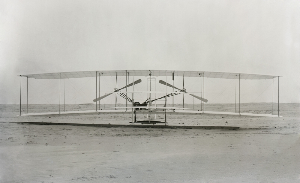 Gebroeders Wright - eerste vliegtuig