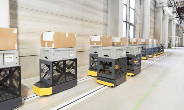 Efficiënte tandwielkast centraal in AGV