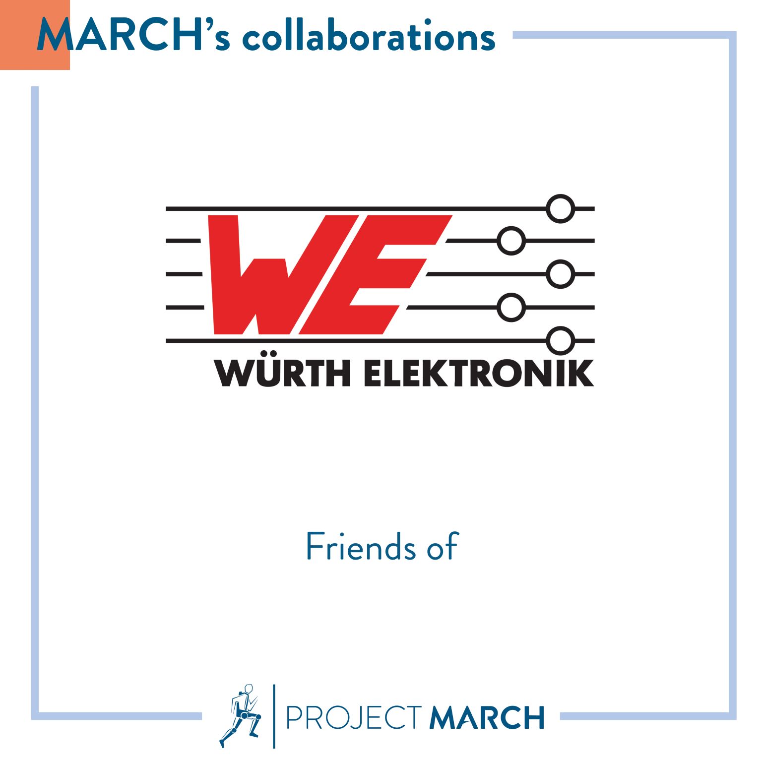 Wurth Elektronik is friends with Project MARCH to build exoskeletons