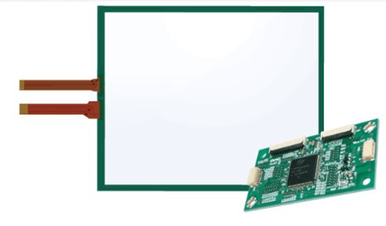 Resistive controller board with gesture function TSC-52/U has released