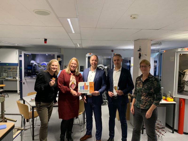 Kamerlid bezoekt FHI-bedrijf en TU Delft tijdens Dag van de Ondernemer 