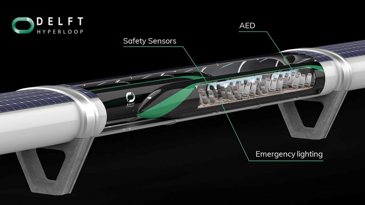 Delft Hyperloop uses Nijkerk Electronic equipment for battery systems