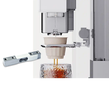 xBloom koffiezetapparaat uitgerust met op maat gemaakte Zemic miniatuur load cell voor de gouden kop koffie, elke keer weer!