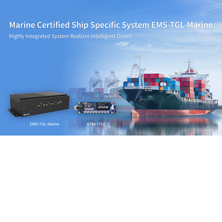 Marine certified Fanless Rugged Embedded System and power module