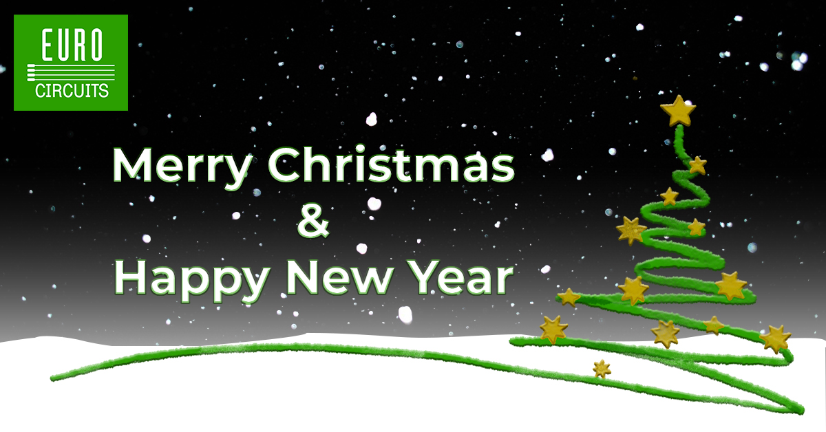 Eurocircuits wishes you al a Merry Christmas and Happy New Year