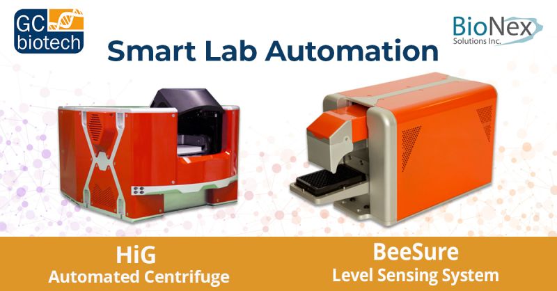 Bionex Smart Lab Automation HiG and Beesure