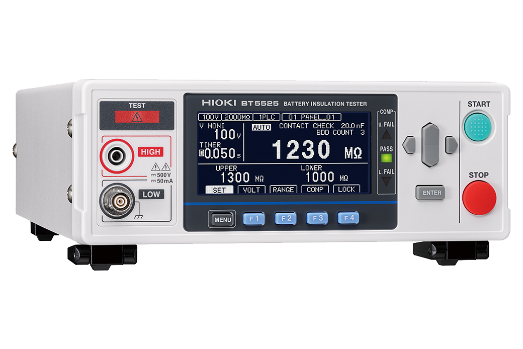 Hioki releases battery insulation tester BT5525