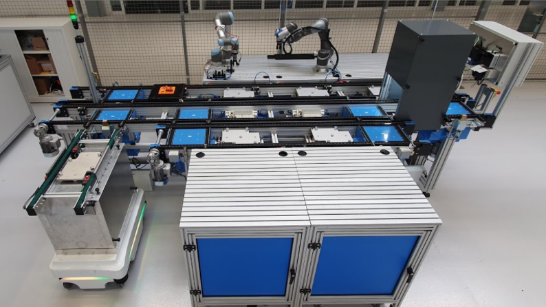 Fontys develops robot-controlled transfer system with IXON