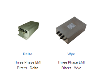 THREE-PHASE EMI FILTERS