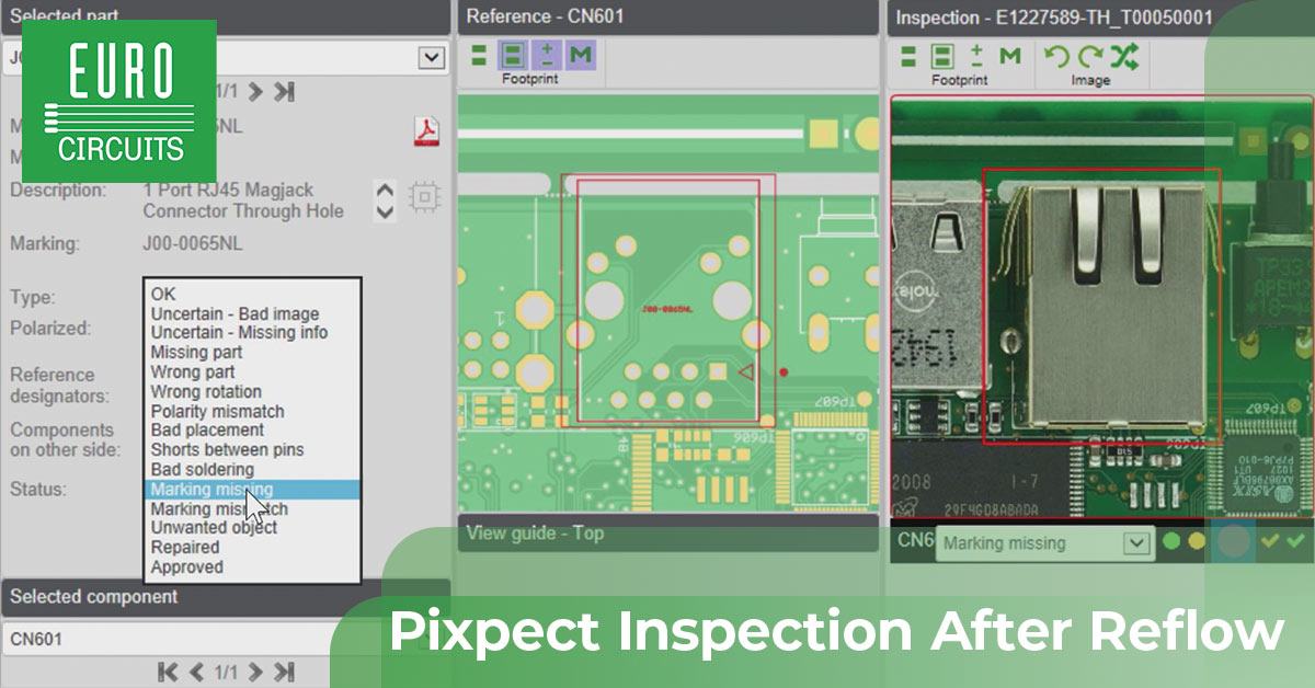 Pixpect Inspection After Reflow