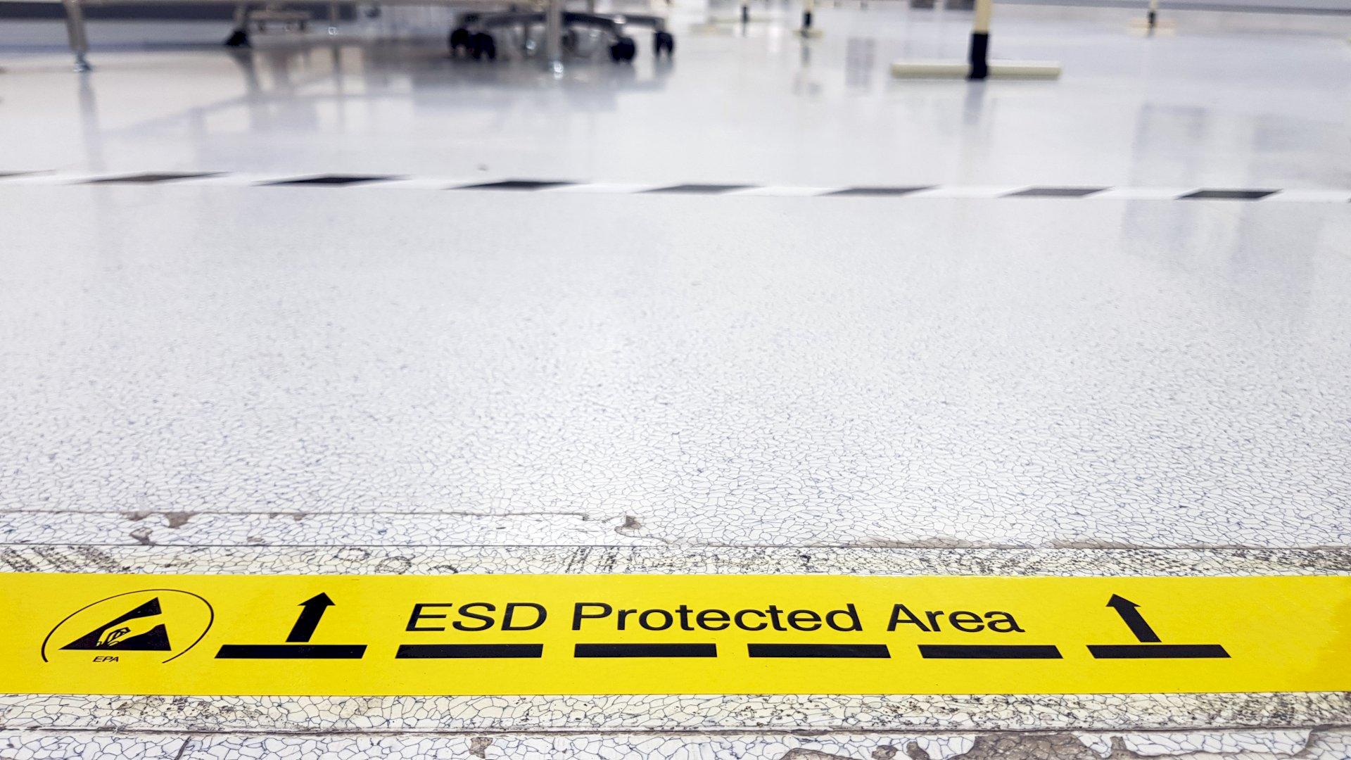 Wat mag er in de EPA (ESD Protected area)?