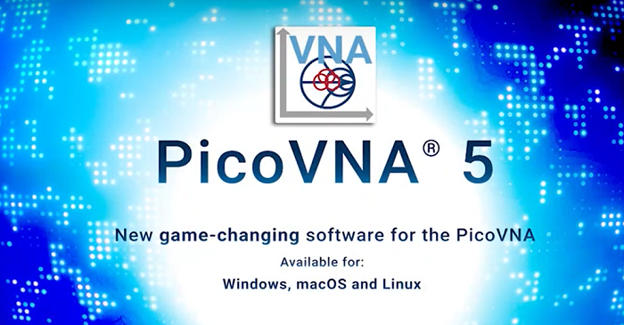 Pico Technology Launches PicoVNA 5 Software for USB-Controlled Vector Network Analyzers