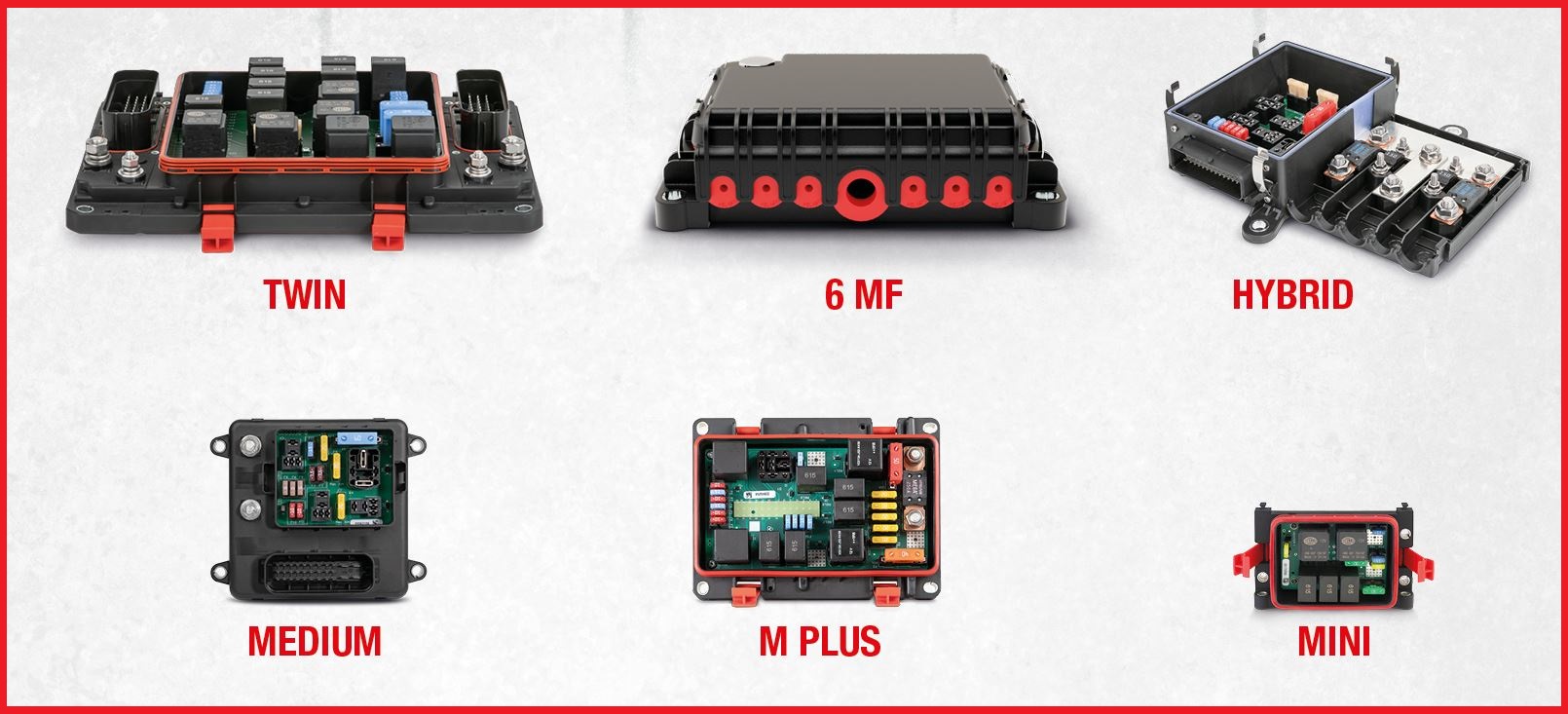 REDLine modular Power Boxes: Flexible IP69K enclosures for rugged applications