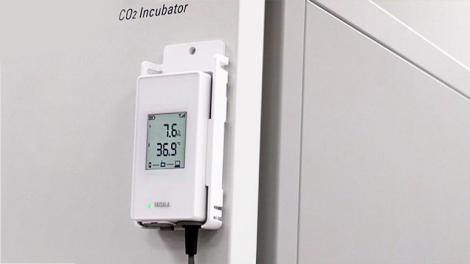 Vaisala simplifies incubator monitoring with wireless carbon dioxide measurement solution
