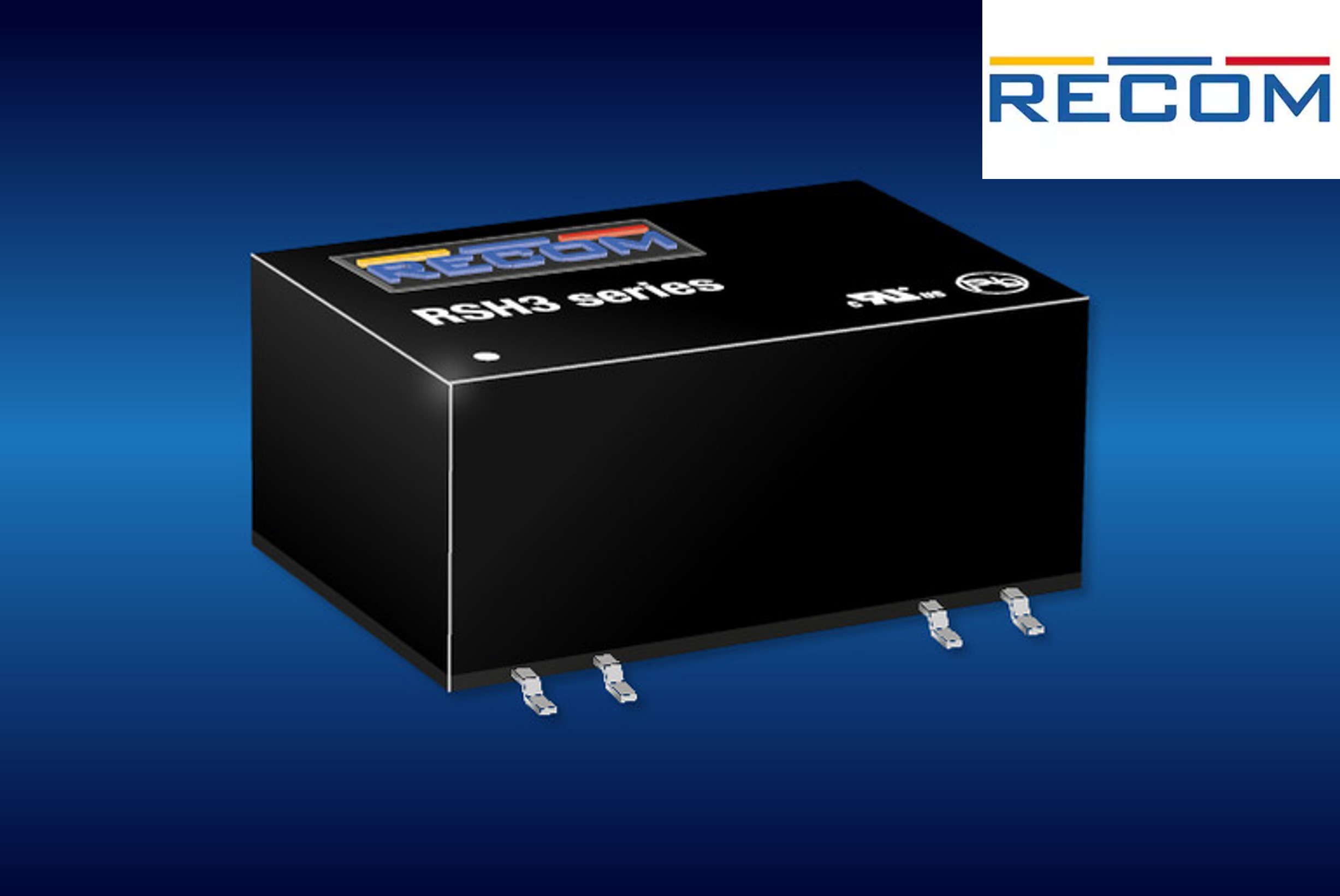 RECOM DC/DC converter range extended to 3W