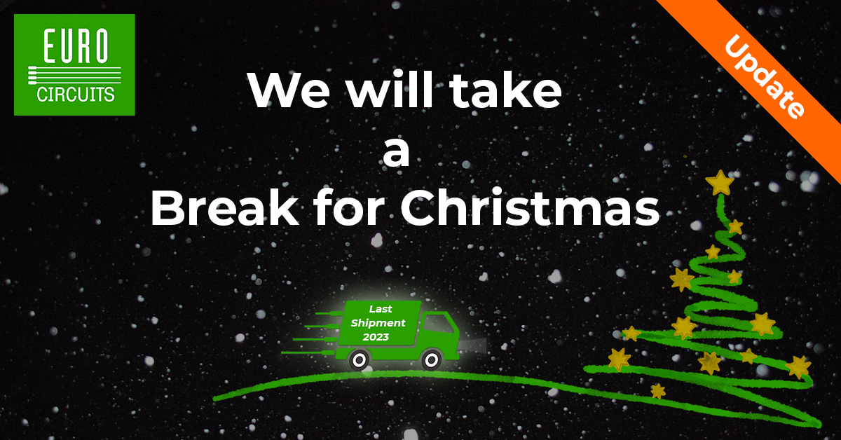 We will take a Break for Christmas 2023