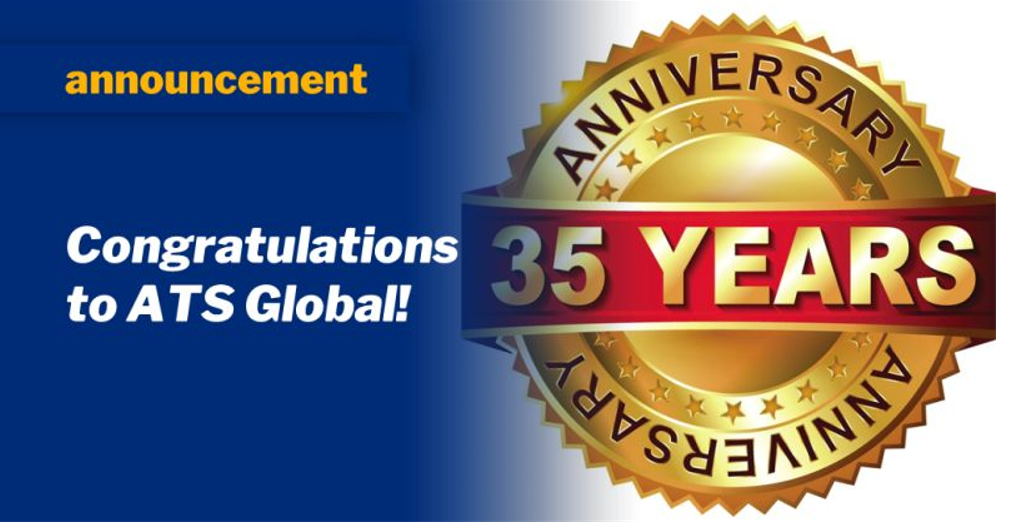 Gefeliciteerd, ATS Global bestaat 35 jaar!