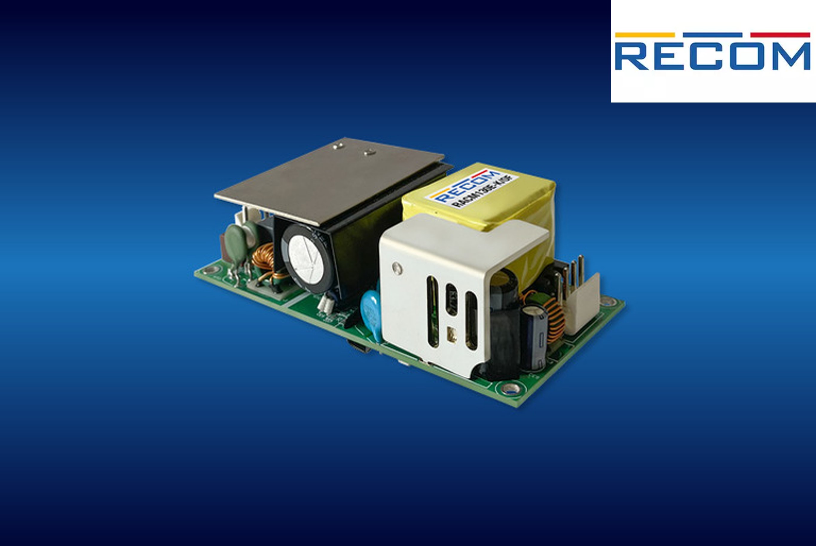 RECOM adds to AC/DC range with 130W product including comprehensive certifications