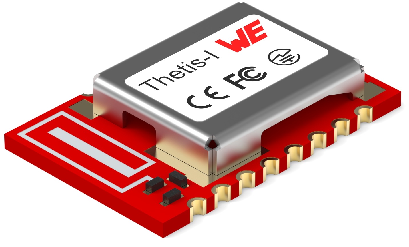 Würth Elektronik Thetis-I (Radio Module Wirepas IoT Netwerk)