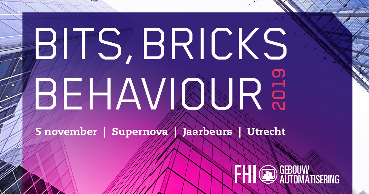 Conferentie Bits, Bricks & Behaviour 5 november 2019