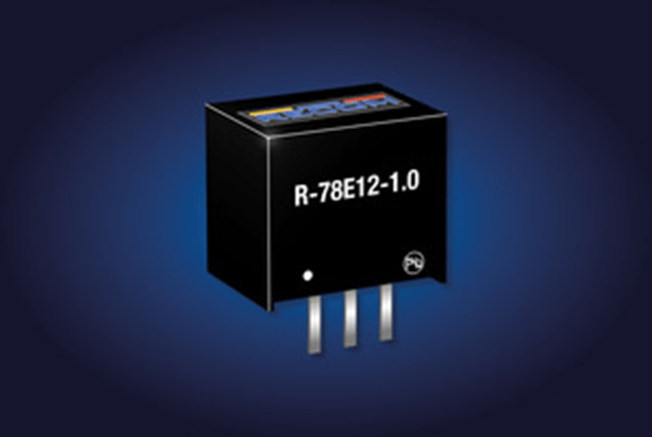 Extremely economical switching regulator series now offered with 12V option