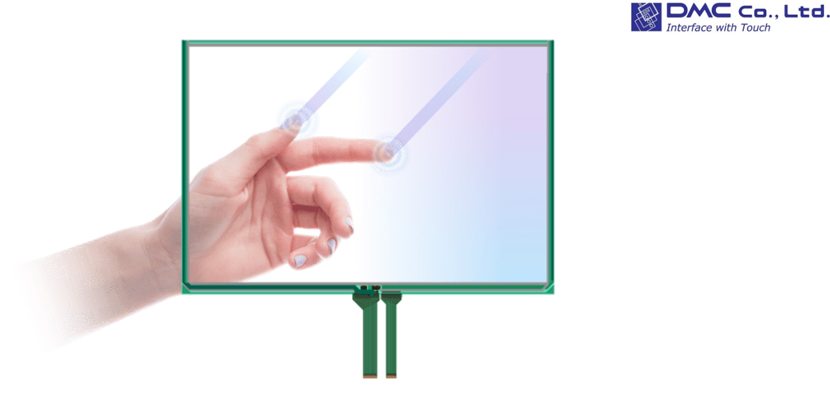 High-performance Multi-touch Resistive Touchscreen by DMC