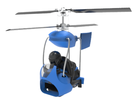 Project Talaria: TU Delft studenten bouwen 1-persoons helikopter