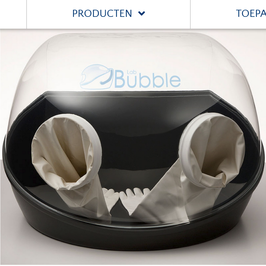 Mobiel safety cabinet - de Bubble
