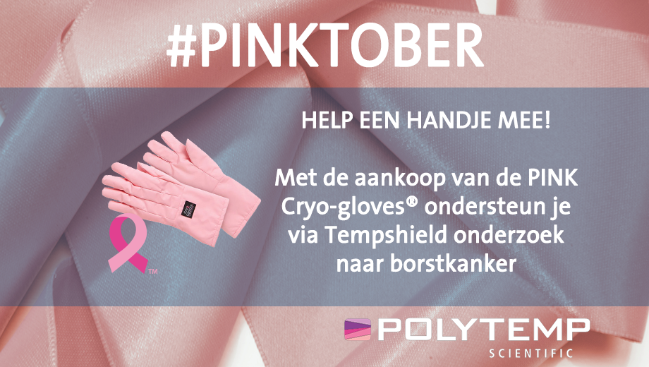 Pink Cryo-Gloves helpen mee in de strijd tegen borstkanker
