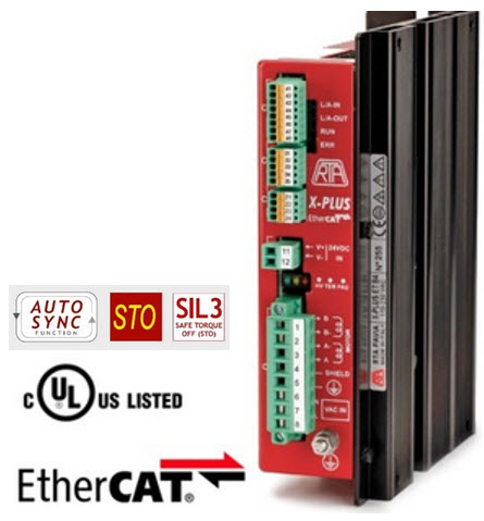 RTA EtherCAT drives feature the new AUTO-SYNC function